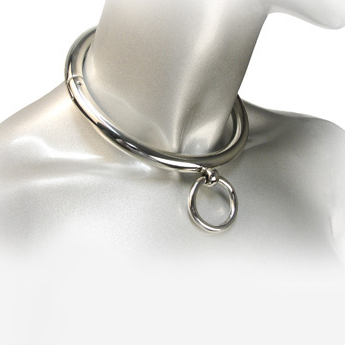 Metalhard Bdsm Collar Con Argolla 18cm