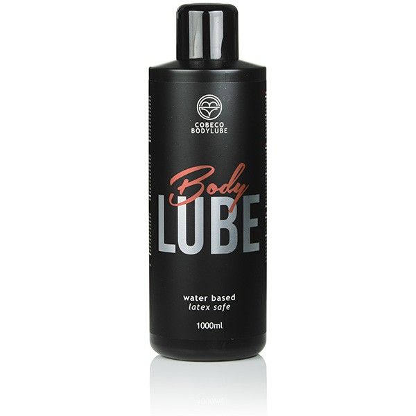 Cobeco - Bodylube Body Lube Lubricante Base Agua Latex Safe 1000 Ml