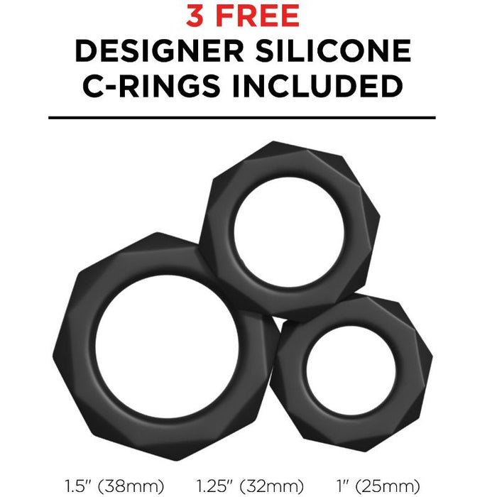 Pdx Elite - Stroker Realistico Garganta Profunda Con Vibracion