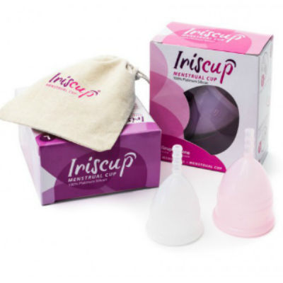Irisana Copa Menstrual Color Rosa Talla S