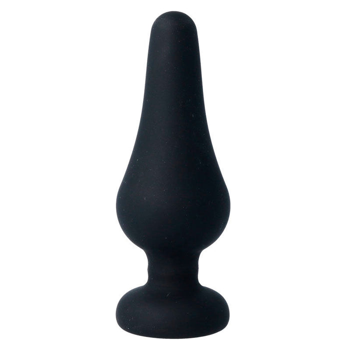 Intense - Anal Plug Pipo L Silicone Negro 13 Cm