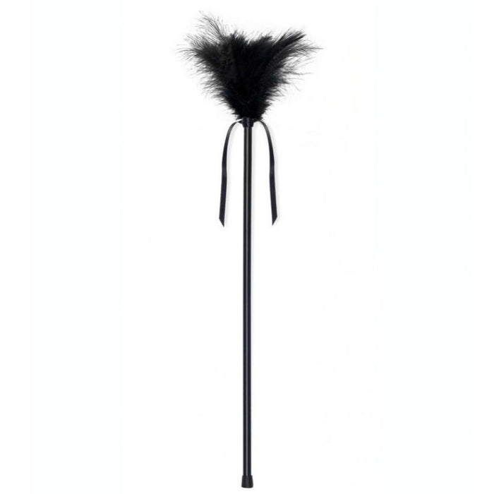 Secretplay - Plumero Plumas Negro 40 Cm