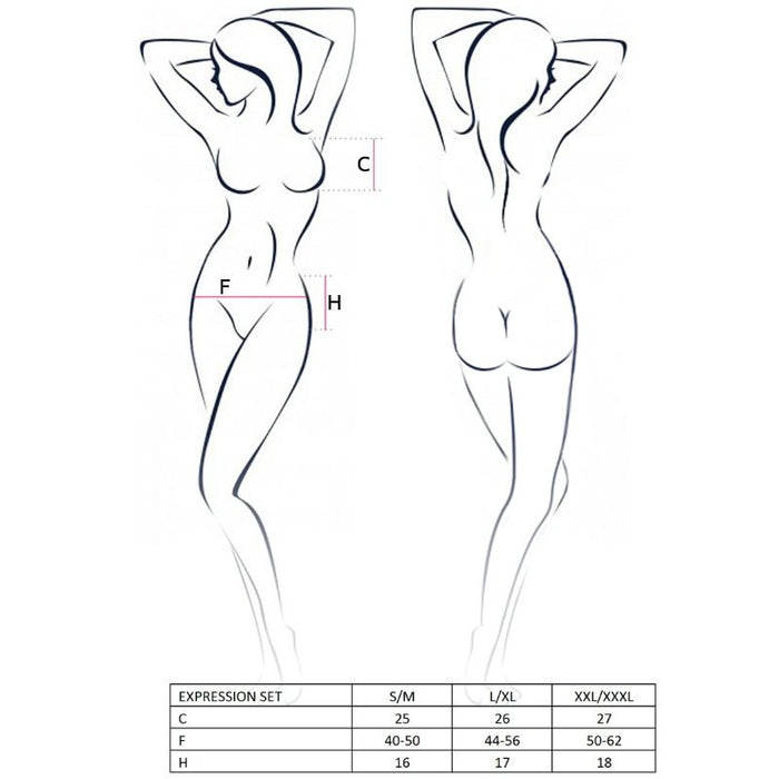 Passion - Woman Expression Set Talla L/Xl Fetish