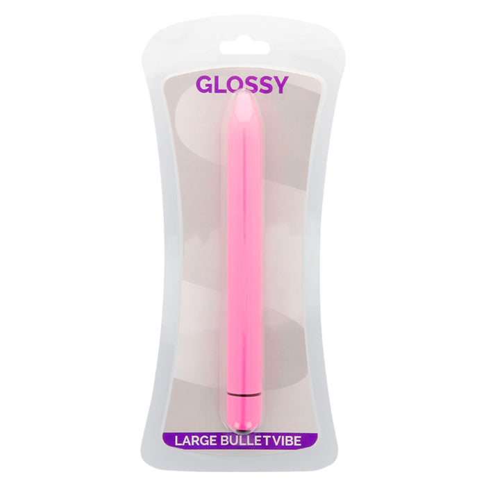 Glossy - Slim Vibrador Rosa Intenso