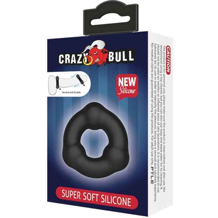 Crazy Bull - Anillo Silicona Super Suave Con Nodulos