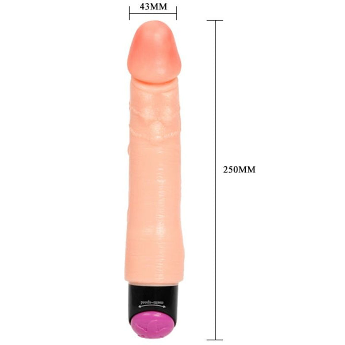 Vibrador Color Natural 25 Cm