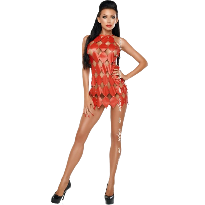 Me-Seduce - Gwen Vestido Espalda Descubierta Rojo L/Xl