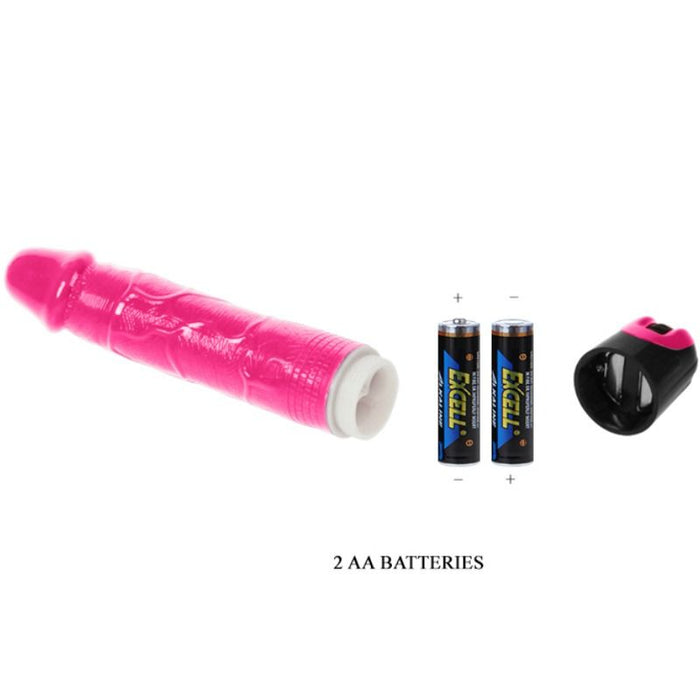 Baile Vibrador Realista Rosa