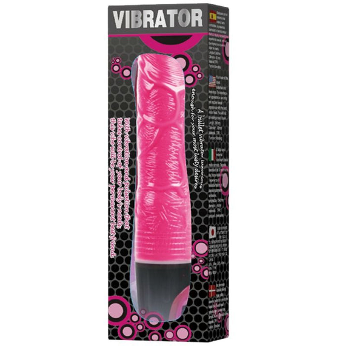 Baile Vibrador Realista Rosa