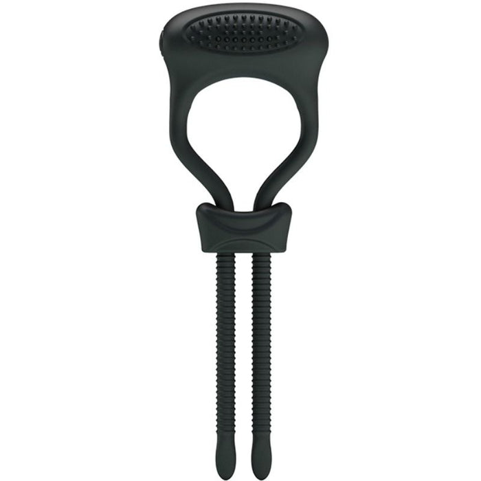 Pretty Love Anillo Vibrador Curitis Color Negro