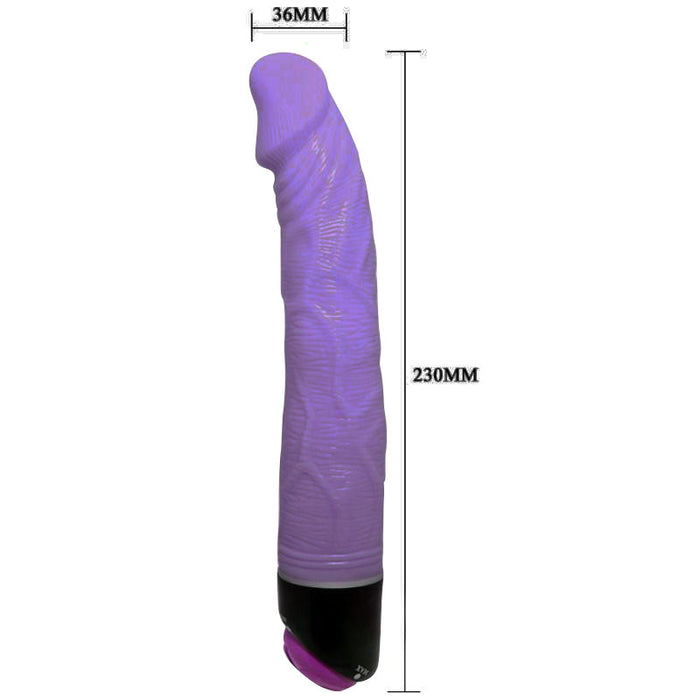 Baile - Adour Club Vibrador Realistico 23 Cm Lila