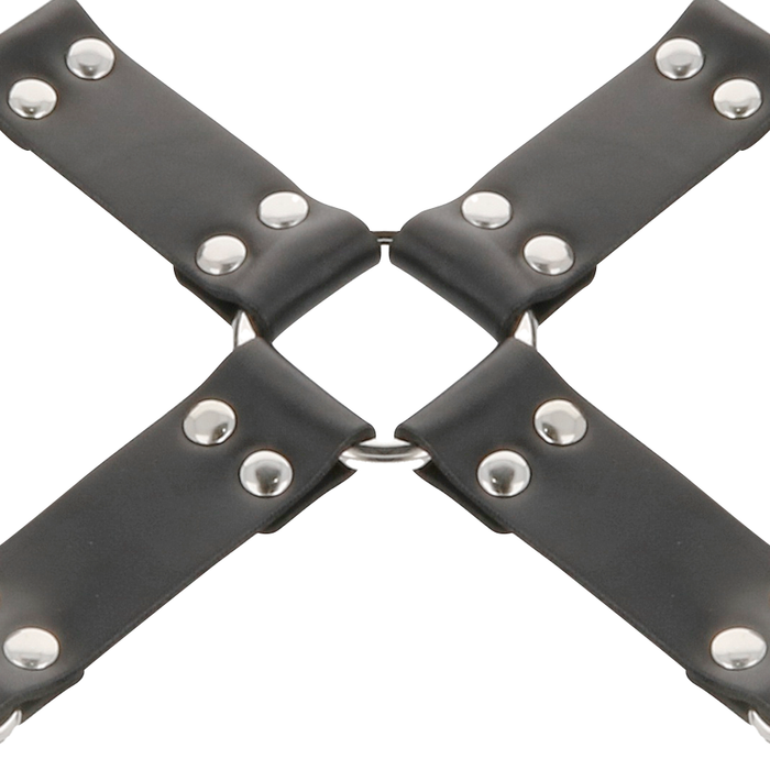 Darkness - Esposas De Cuero Para Pies Y Manos Negro