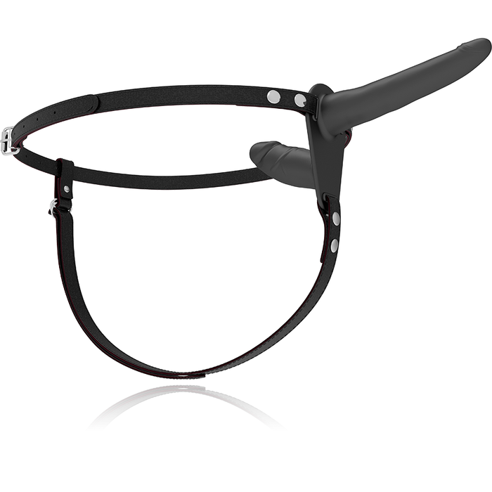 Fetish Submissive Harness - Doble Penetración Negro