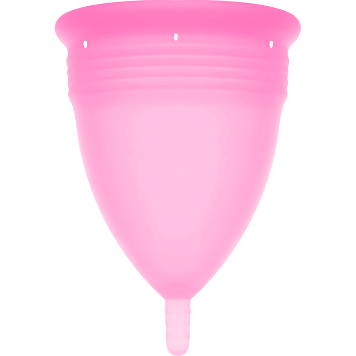 Stercup - Copa Menstrual Fda Silicona Rosa - Talla L