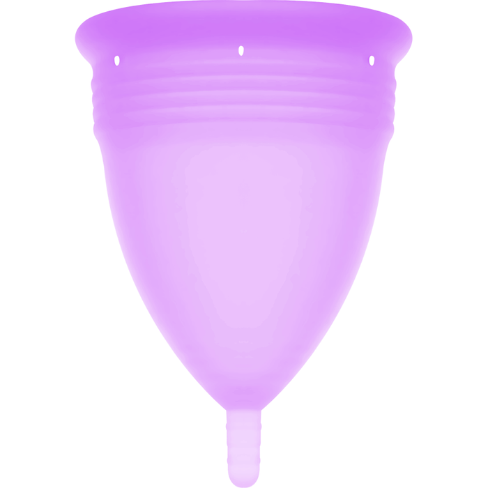 Stercup - Copa Menstrual Fda Silicona Lila - Talla S