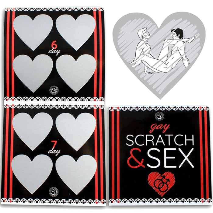 Secretplay - Scratch & Sex Juego Parejas Gay (Es/En/Fr/Pt/De)