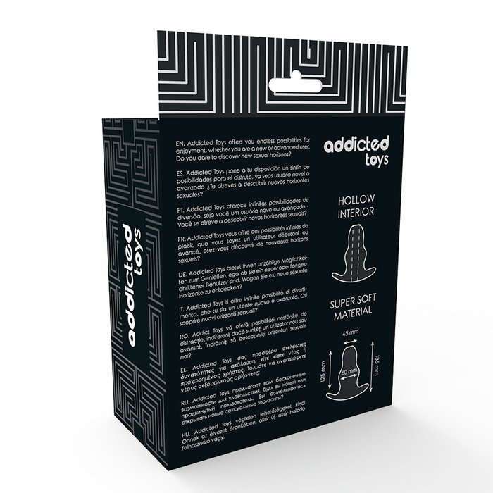 Addicted Toys - Dilatador Anal Grande 13 Cm - Transparente