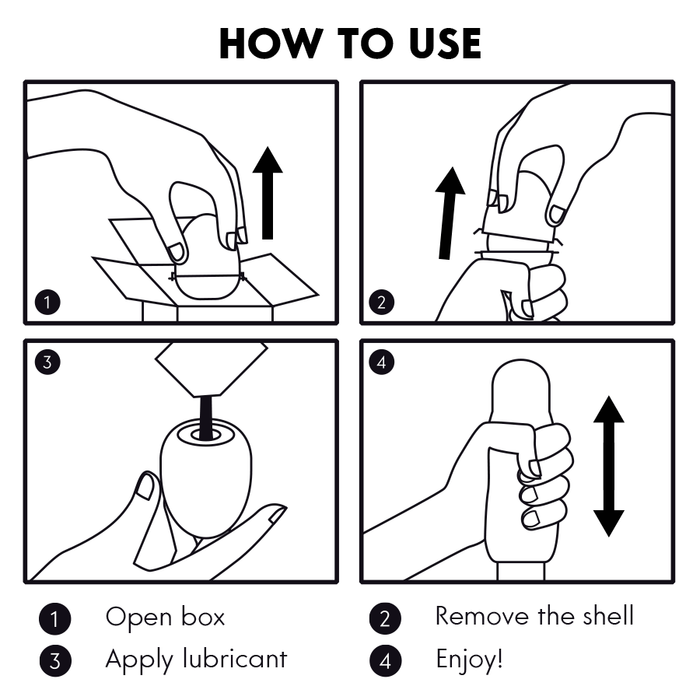 Jamyjob - Huevo Masturbador Discreto Version Rojo Joy