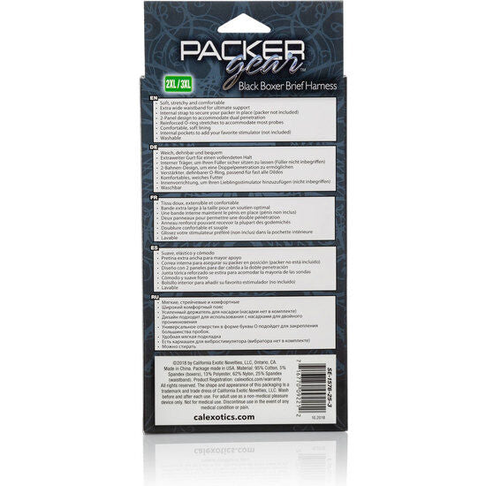 Calexotics - Boxer Brief Harness Boxer Con Abertura