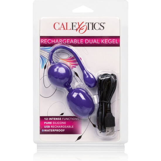 Calexotics - Bolas Dual Kegel Recargables Lila