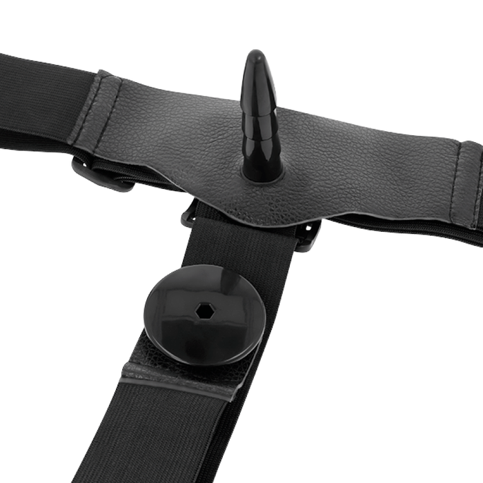 Harness Attraction - Harris Doble Penetración Con Vibracion 18 Cm -O- 3.5 Cm