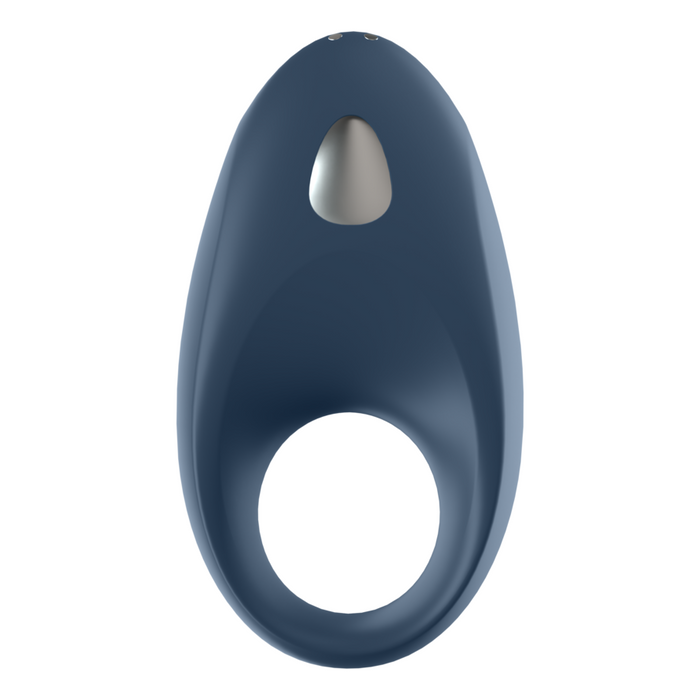 Mighty One Anillo Vibrador Con App Azul