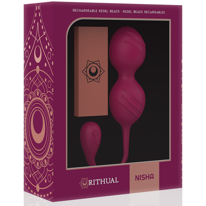 Ritual Nisha Bolas Kegel Recargables Vibradoras Orquidea