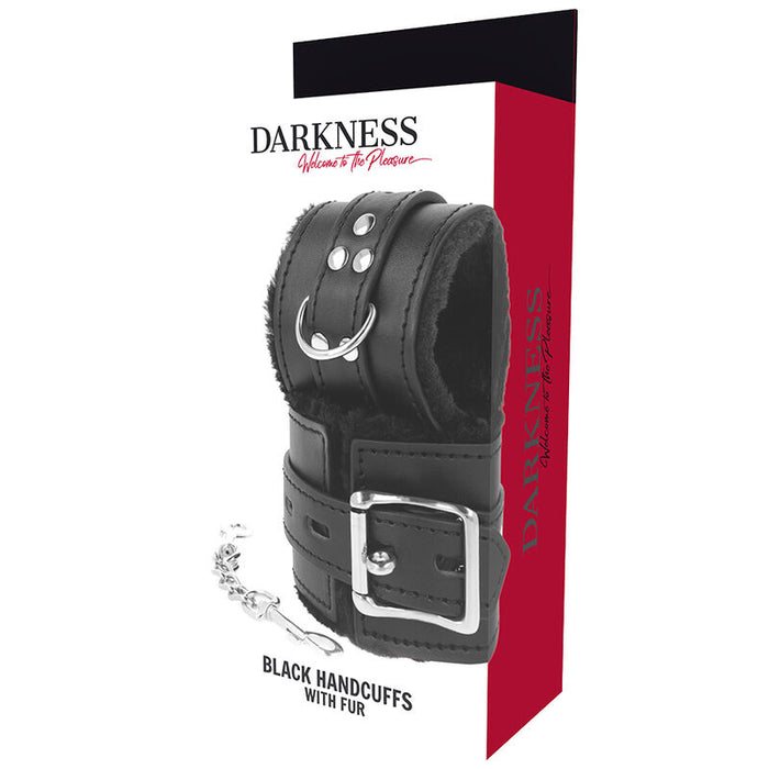 Darkness - Esposas Bdsm Forradas En Negro