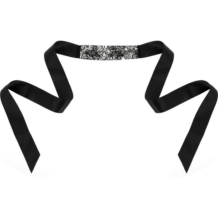 Coquette Chic Desire - Antifaz Encaje Negro Cinta