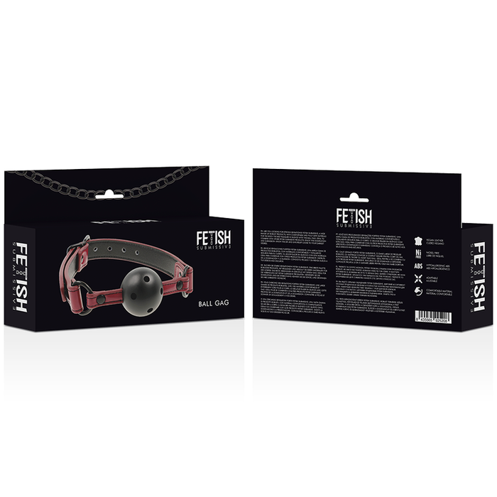 Fetish Submissive Dark Room - Mordaza Transpirable