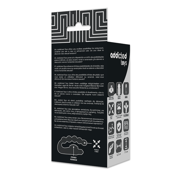 Addicted Toys - Masajeador Anal Prostatico Con Vibración