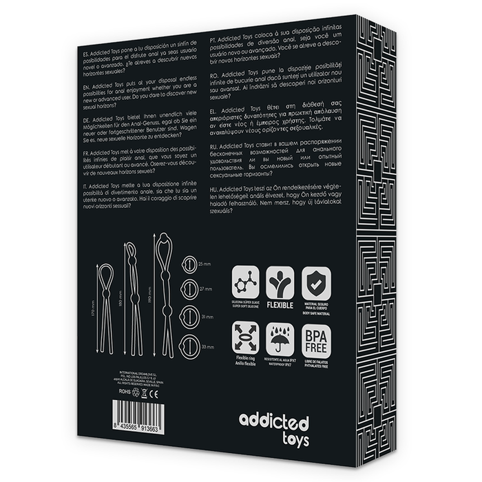 Addicted Toys Kit De 7 Anillas Silicona Flexible