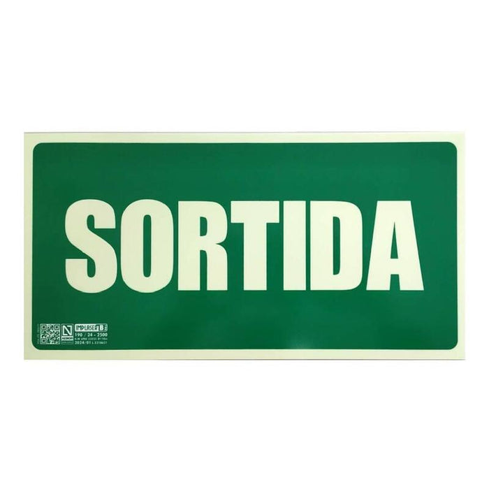 Implaser Ev367n-Cat Senyal Sortida 32x16cm