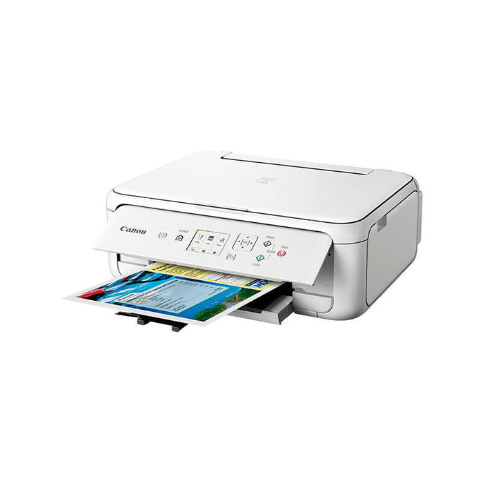 Impresora Canon Piixma Ts5151,Multifuncion,Color,216 X 297 Mm ,A4/Legal,120 Hojas,Usb 2.0 Wifi,Blanco