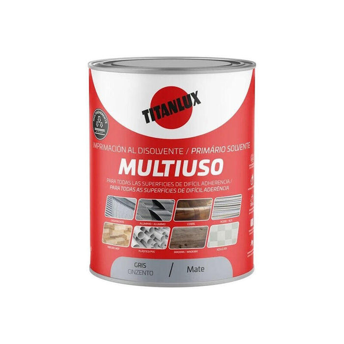 Imprimación Multiuso Gris Mate 0,750 L