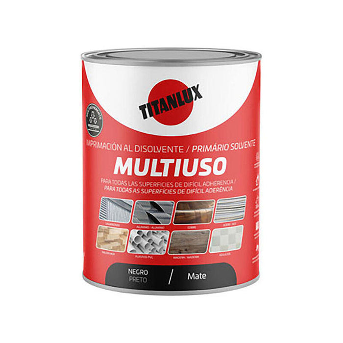 Imprimación Multiuso Negro Mate 0,250 L