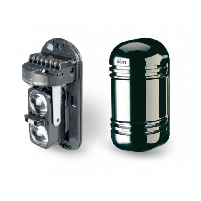 Inim Bdx-D060 Barrera De Doble Haz De 60 M Ajuste De Haz Horizontal Y Vertical Clasificación Ip54 Tiempo De Intervención Programable