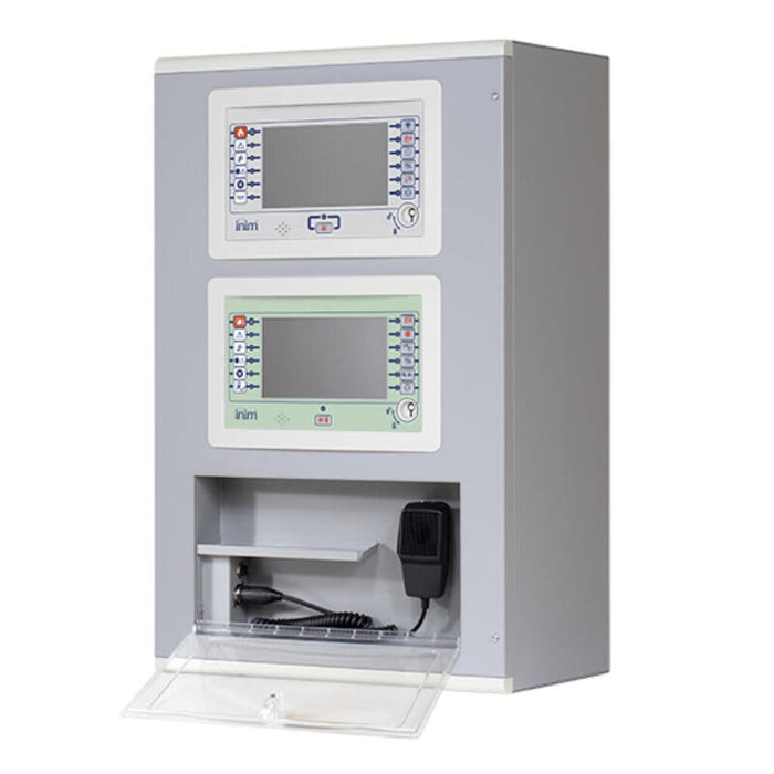 Inim Previdia-Ultravox Central Modular Previdia Ultravox Con Funciones De Detección De Incendios Y Evacuación Por Voz. Armario Gris