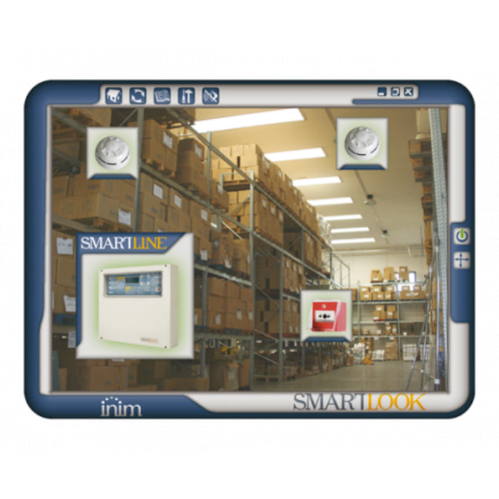 Inim Smartlook-F10e Licencia Para Diez Centrales De Las Series Smartloop O Smartline (Licencia Ampliable)