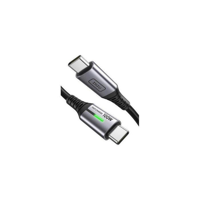 Iniu Cable Usb-C 100w Cable Para Carga Rapida, Trenzado Tipo Nailon