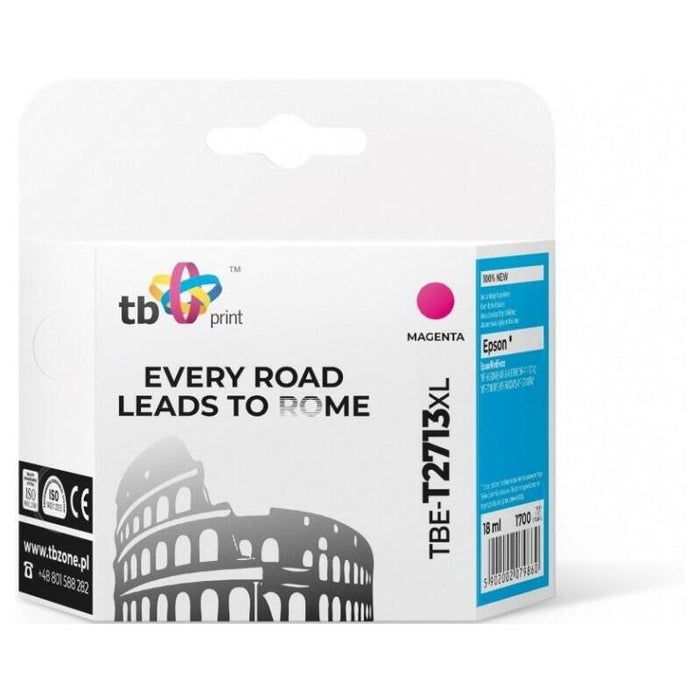 %Ink For Epson Wf-3620   Tbe-T2713xl Ma 100% New