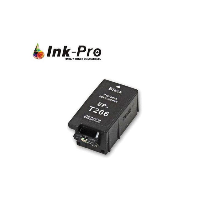 Inkjet Inpro Epson T266 Negro 250 Pag Premium