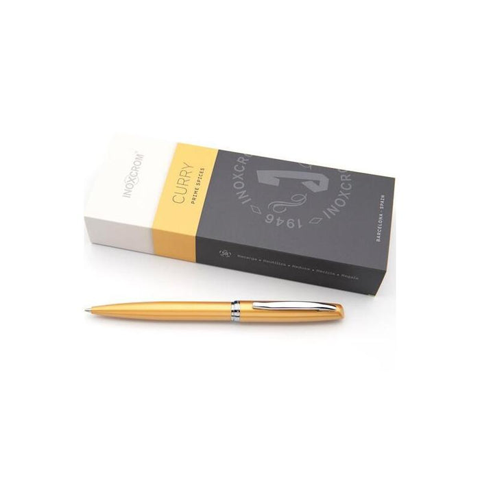 Inoxcrom Bolígrafo Prime Spices Curry En Caja Regalo