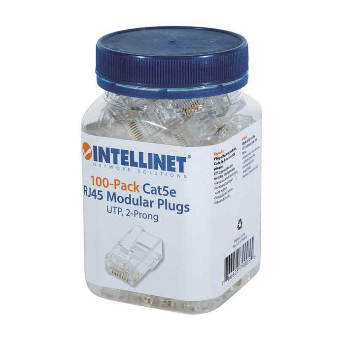 Intellinet Enchufe Rj45 Cat5e Tarro 100uds