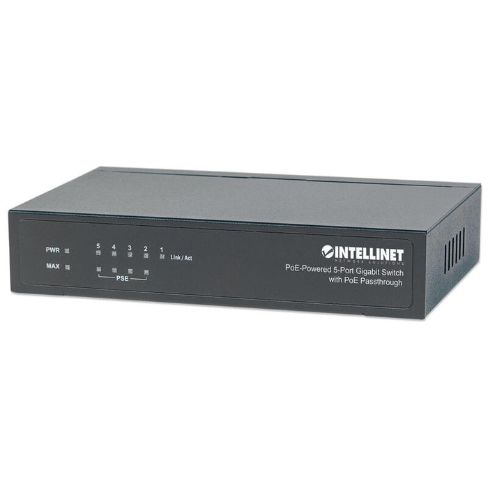 Intellinet Switch  5x Ge 4x Pse Poe+ 1x Pd Ieee 802.3az