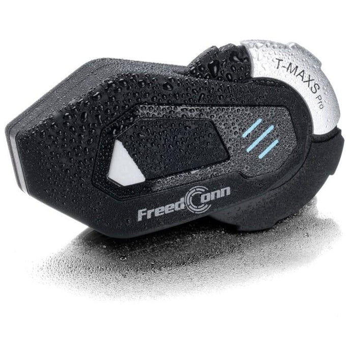 Intercomunicador Para Moto Freedconn T-Max S Pro Inalámbrico Bluetooth Plata
