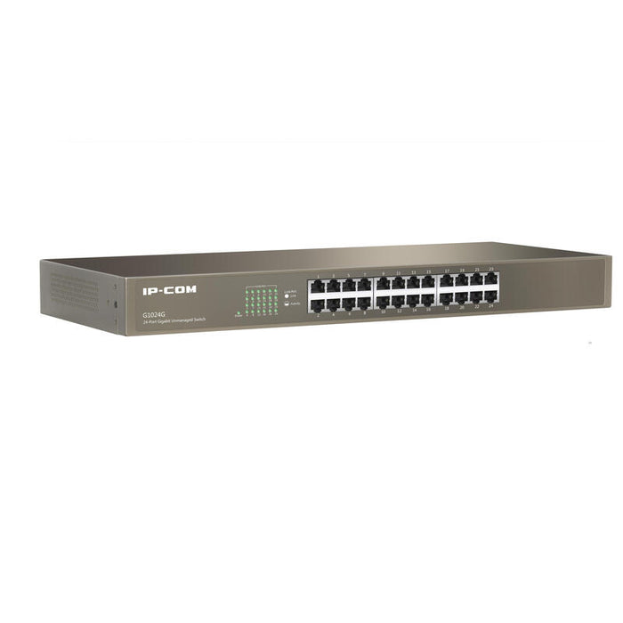 Ip Com / Switch Rack Fast Ethernet - 24 Puertos G1024g  Ip Com Switch G1024g * 24-Ports Gigabit Unmanaged  Switch (G1024g)