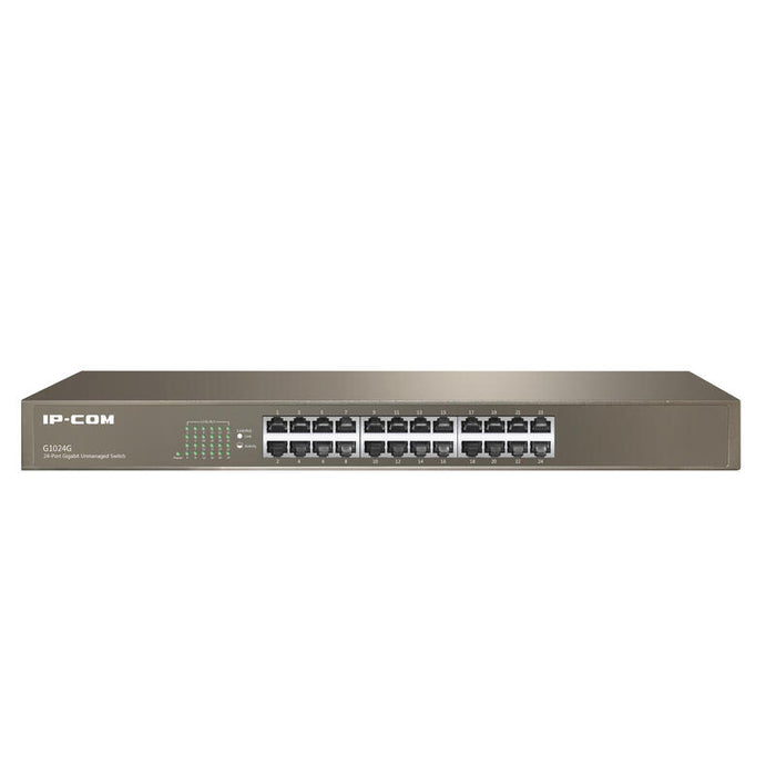 Ip Com / Switch Rack Fast Ethernet - 24 Puertos G1024g  Ip Com Switch G1024g * 24-Ports Gigabit Unmanaged  Switch (G1024g)