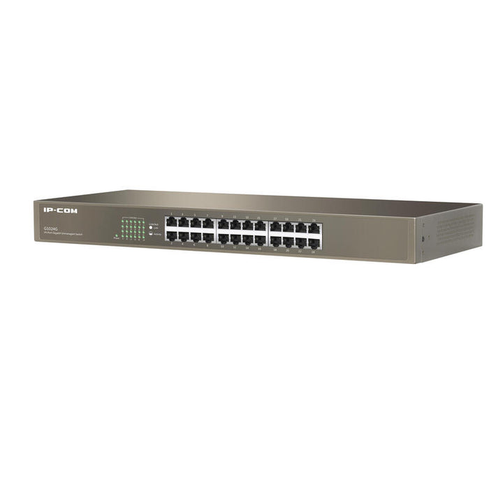 Ip Com / Switch Rack Fast Ethernet - 24 Puertos G1024g  Ip Com Switch G1024g * 24-Ports Gigabit Unmanaged  Switch (G1024g)