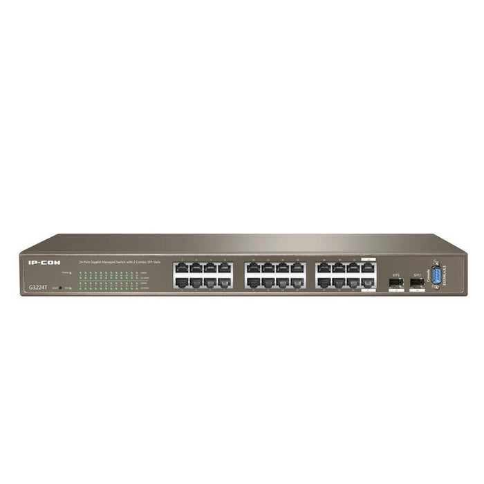 Ipcom Full Management Switch G3224t 24-Ports Gigabit L2 Management
